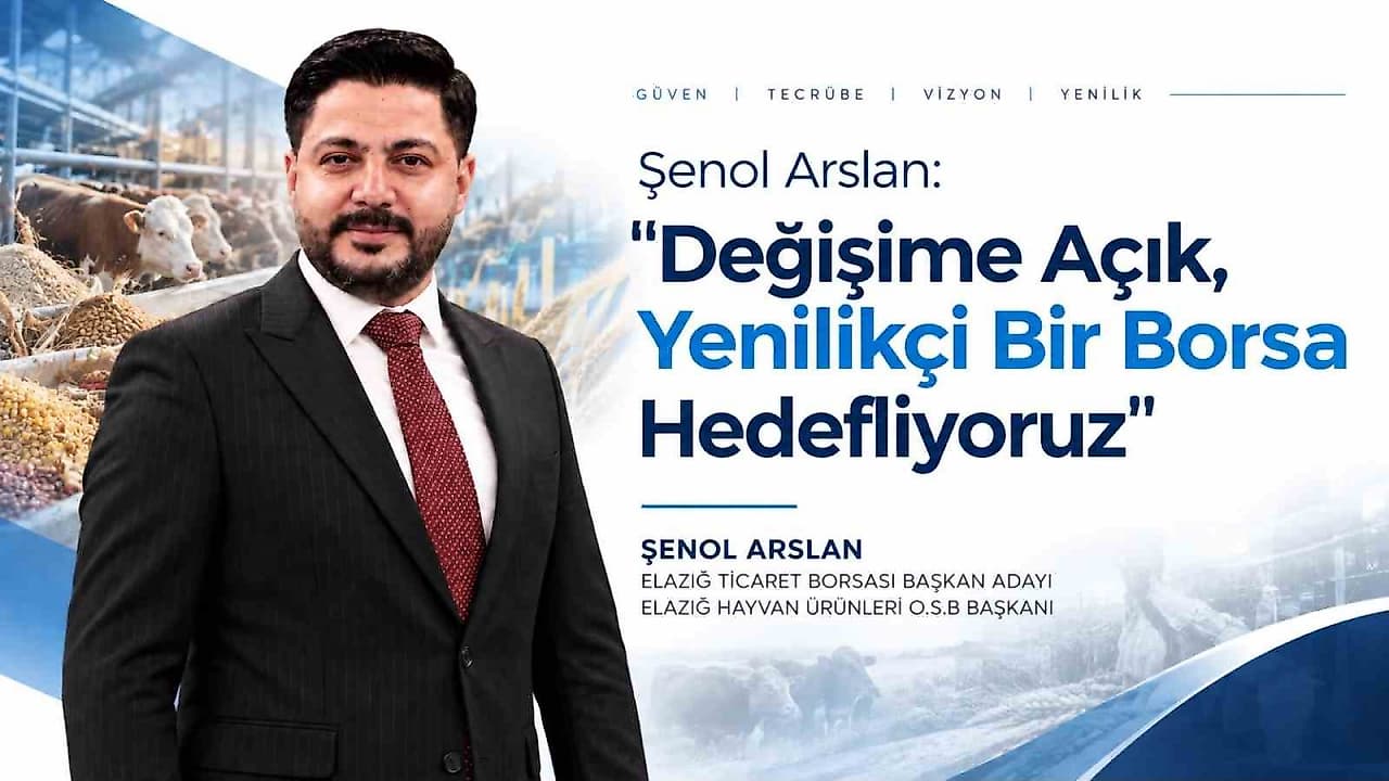 Şenol Arslan: “Değişime Açık, Yenilikçi Bir Borsa Hedefliyoruz”