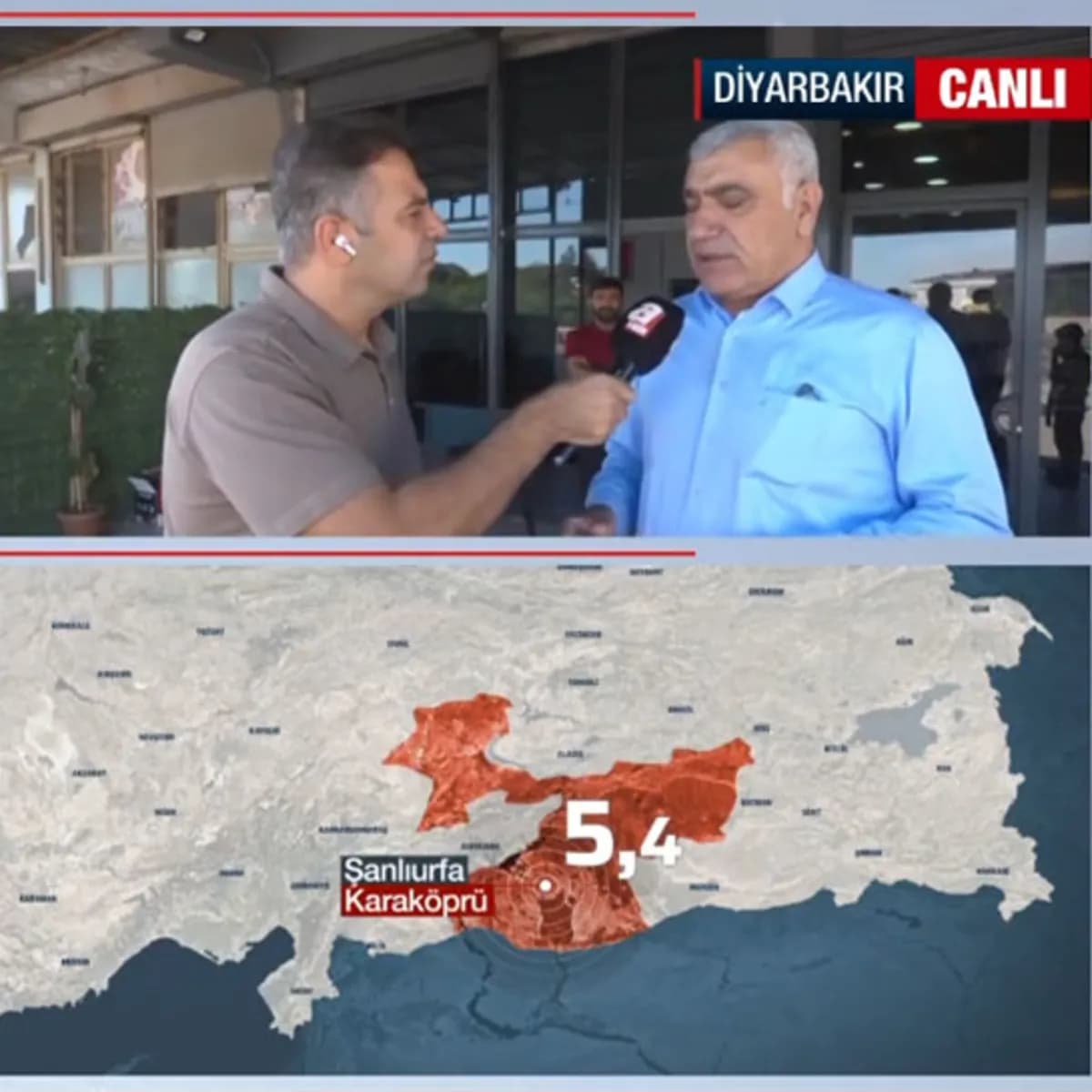 Şanlıurfa Karaköprü'de 5,4 büyüklüğünde deprem! A Haber ekipleri bölgeden aktardı