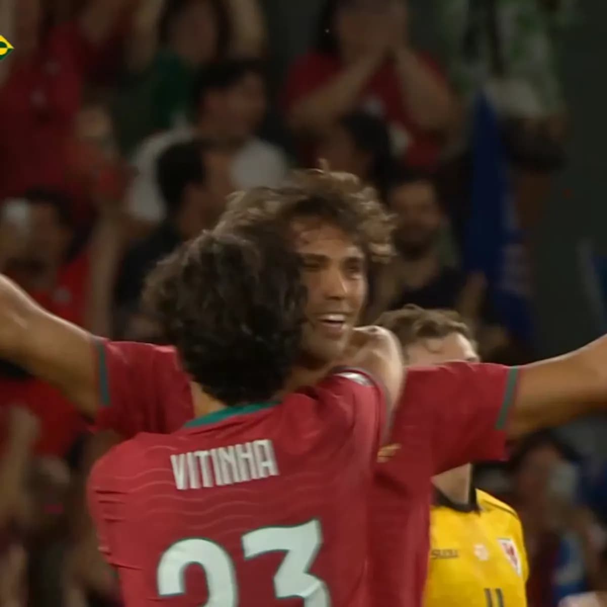 Portekiz-Galler maçında Joao Felix sessizliği bozdu