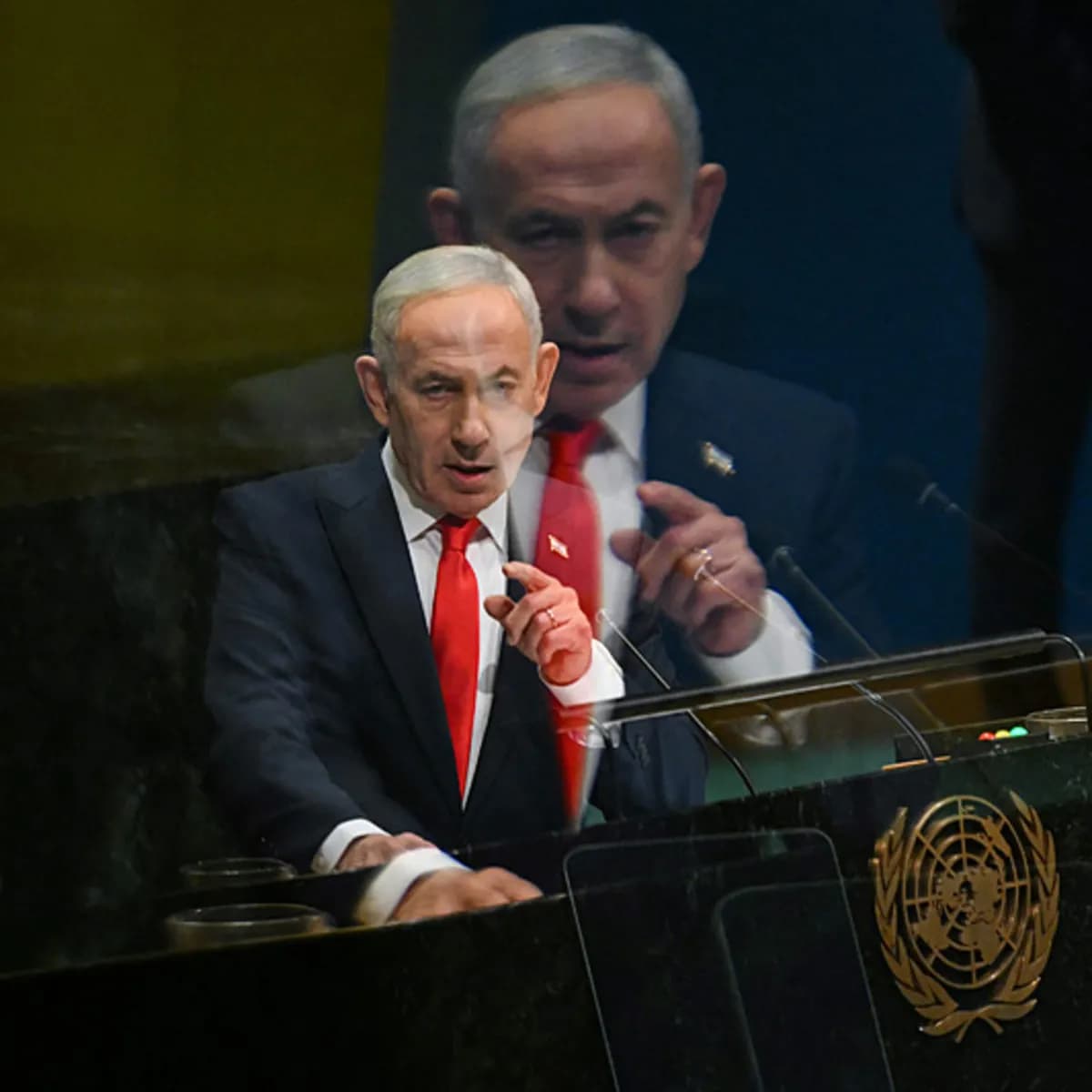Netanyahu'ya BM'de dev protesto: Salon boş kaldı