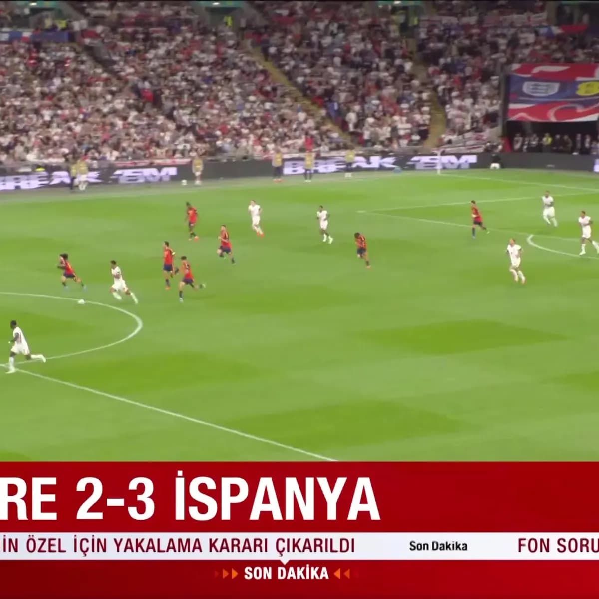 UEFA Uluslar Ligi'nde İngiltere ile İspanya Karşı Karşıya Geldi