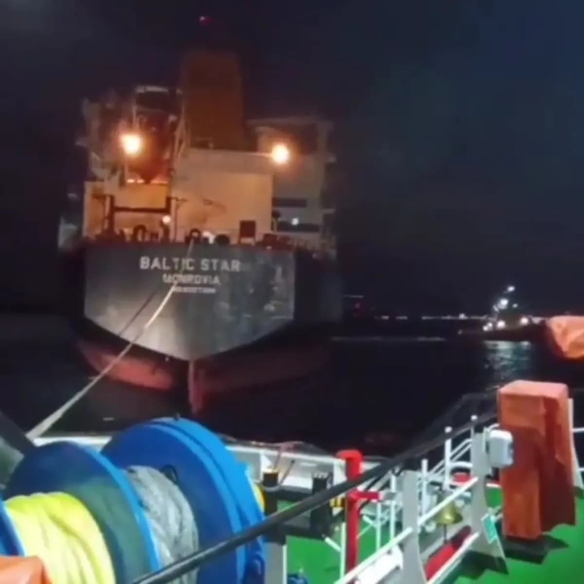 Çanakkale Boğazı'nda Kimyasal Tanker Arızası