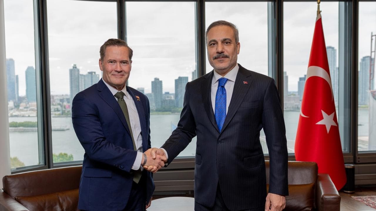 Bakan Fidan'ın New York temasları