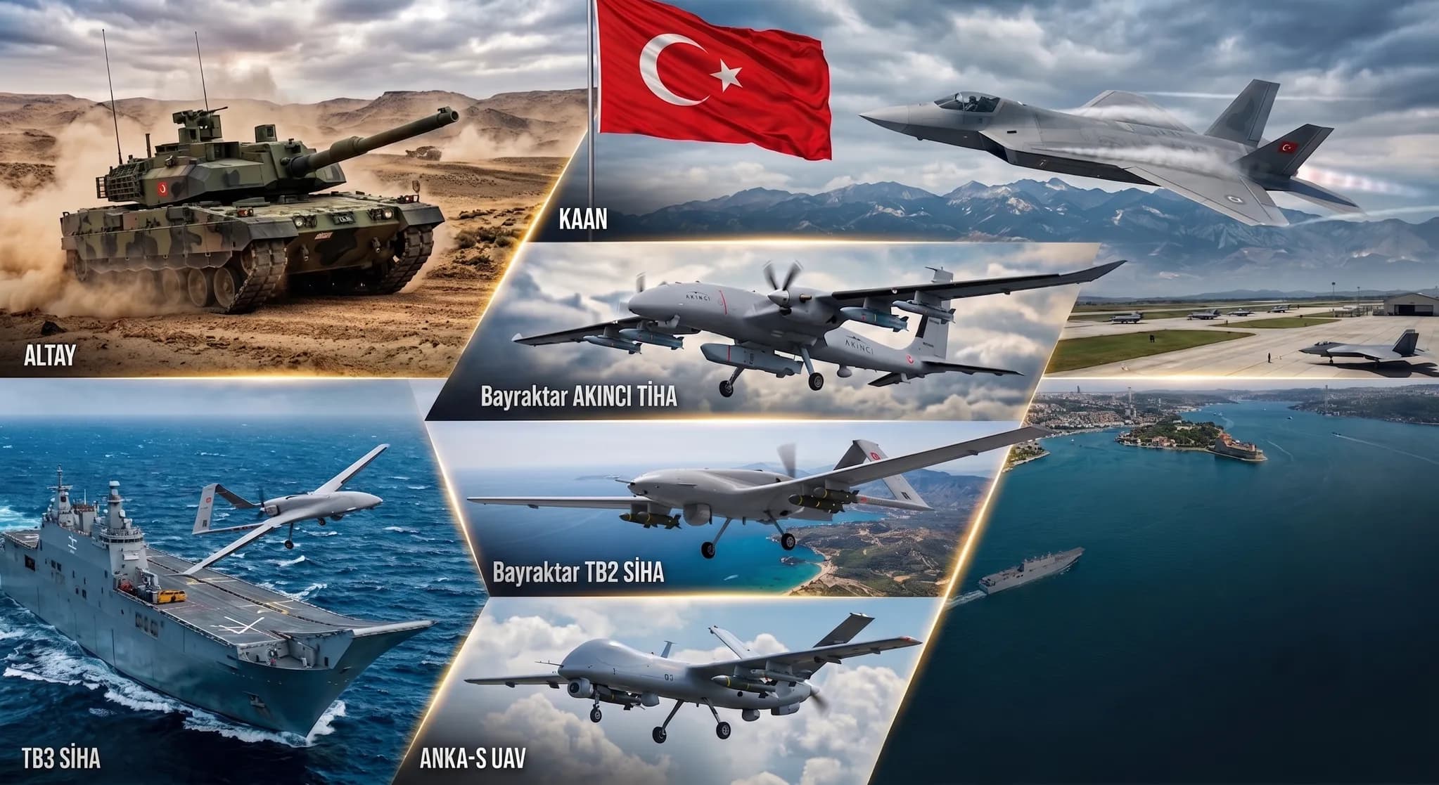 Türk savunma sanayiinden tarihi rekor: Türkiye dünya devlerini geride bırakıp 8’inci sıraya yükseldi
