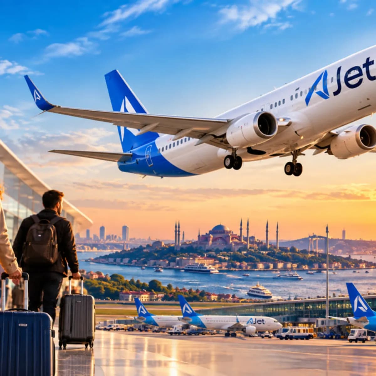 AJet’ten Avrupa ve Orta Doğu’ya kampanya! Biletler 39 avrodan başlıyor
