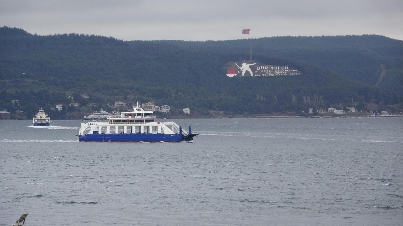 KabatepeGökçeada hattında sefer iptalleri
