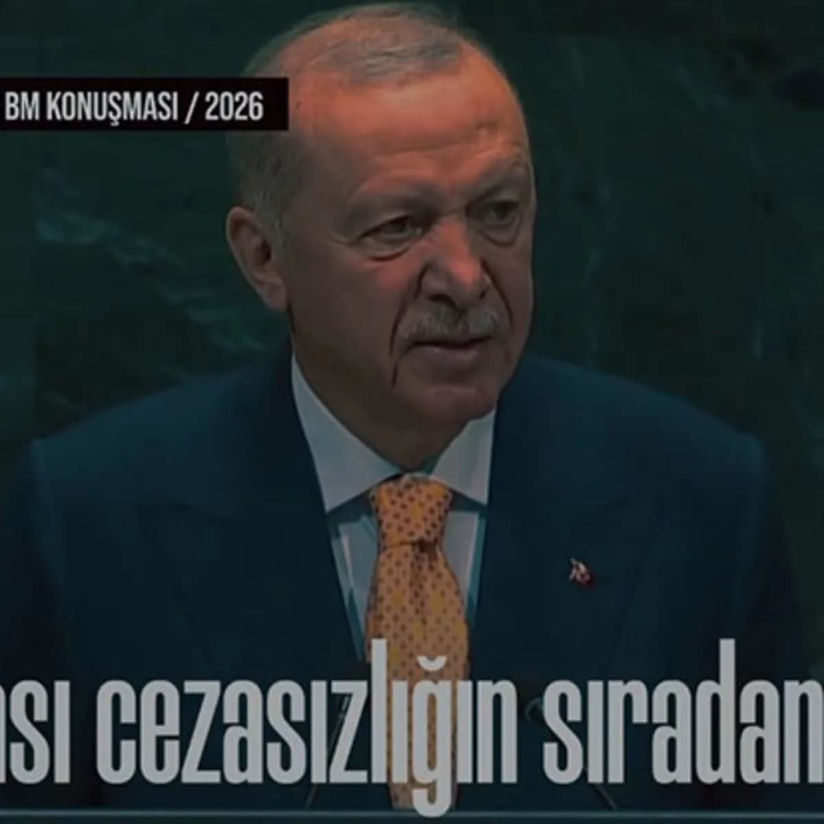 Başkan Erdoğan: “Cezasızlığın sıradanlaştıran bir uluslararası sistem çürümeye mahkumdur”