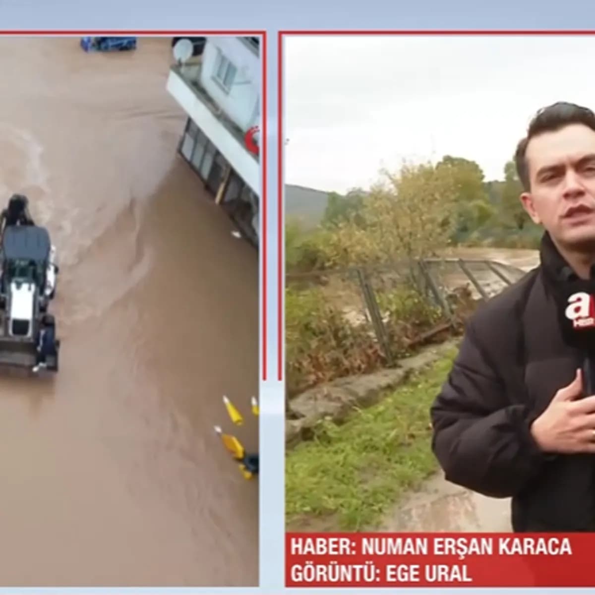 Sakarya'da sağanak sele neden oldu: Mahsur kalan 4 kişi kurtarıldı
