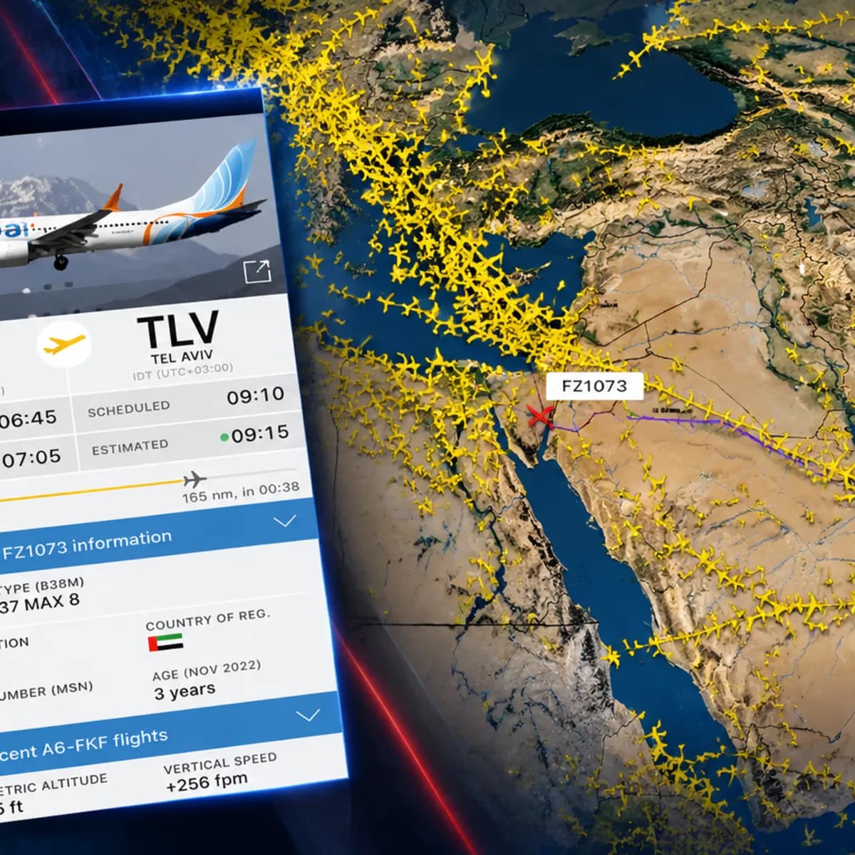 Dubai-Tel Aviv uçağında alarm: İşte kokpitteki gizem ve çarpıcı iddialar