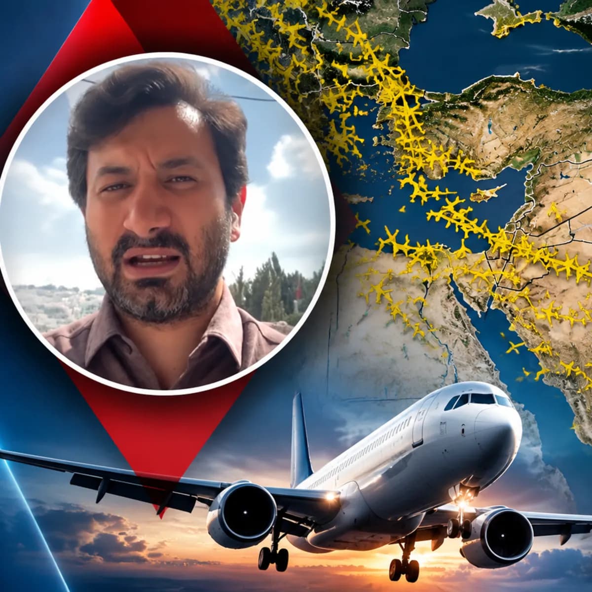 Dubai-Tel Aviv uçağında kokpitte kavga çıktı: Havada kaçırılma alarmı verildi
