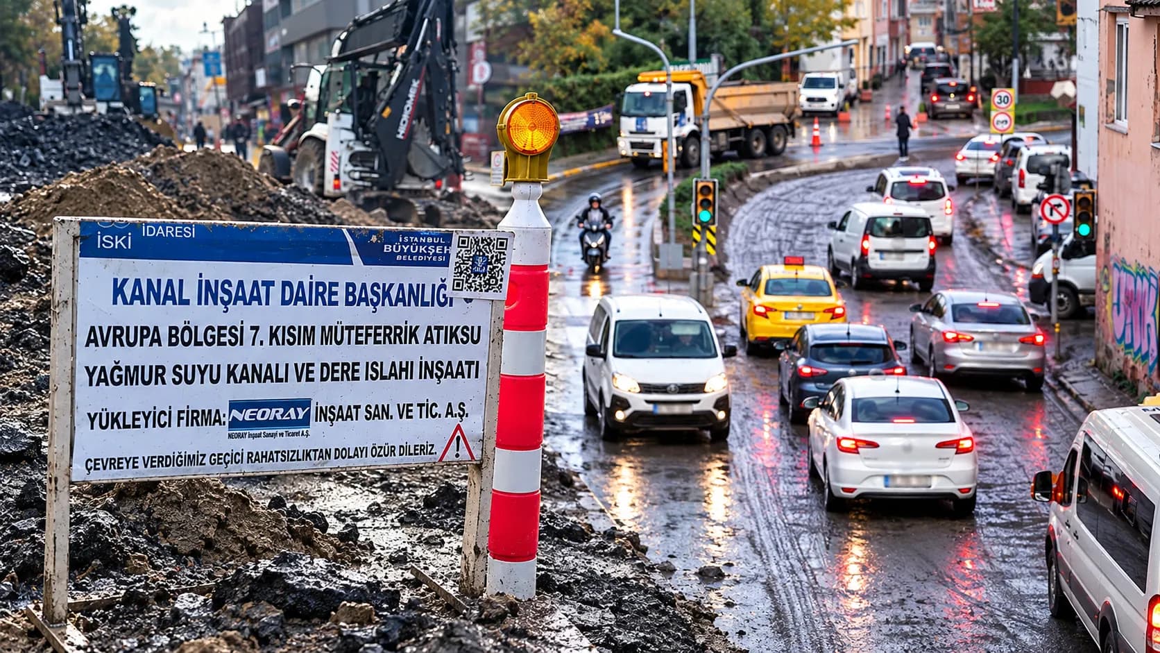 Eyüpsultan’da bitmeyen altyapı çalışmasına vatandaş tepkisi