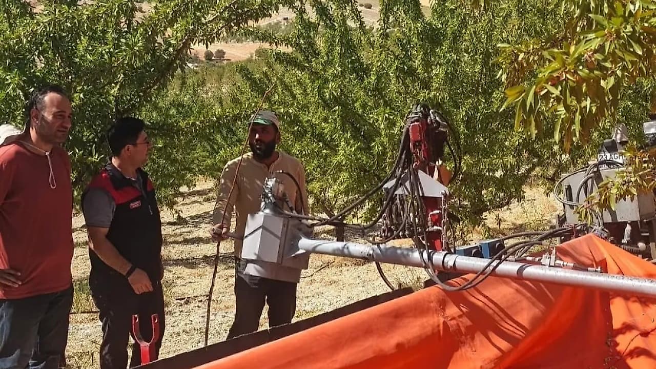 Ağın’da Badem Üretim Alanları İncelendi