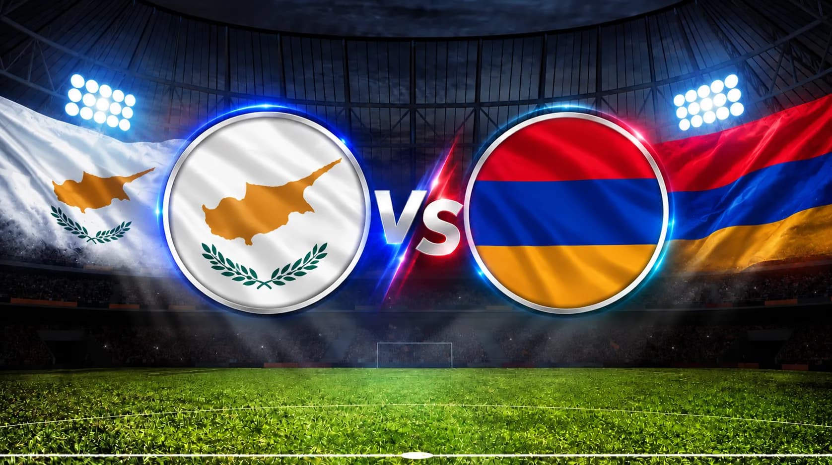 Kıbrıs Rum Kesimi sahasında Ermenistan'ı 2-0 mağlup ederek 3 puanı aldı