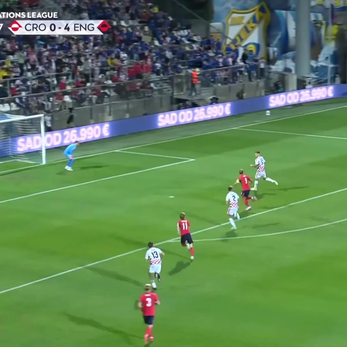 Kane'den duble şov! İngiltere'den Hırvatistan'a gol yağmuru