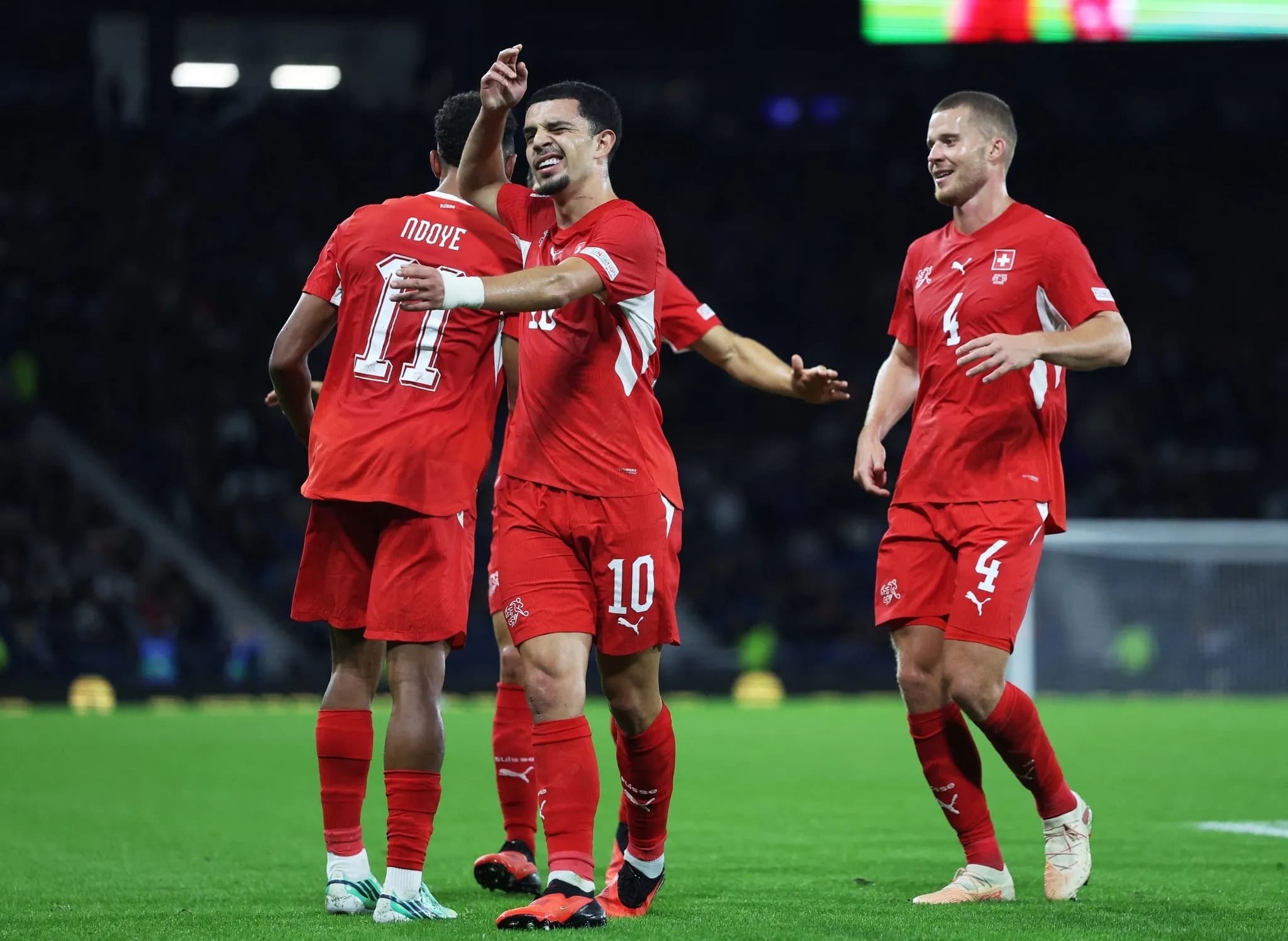 İsviçre Slovenya Karşısında Maç Motorunu Sonradan Açtı: 2-1