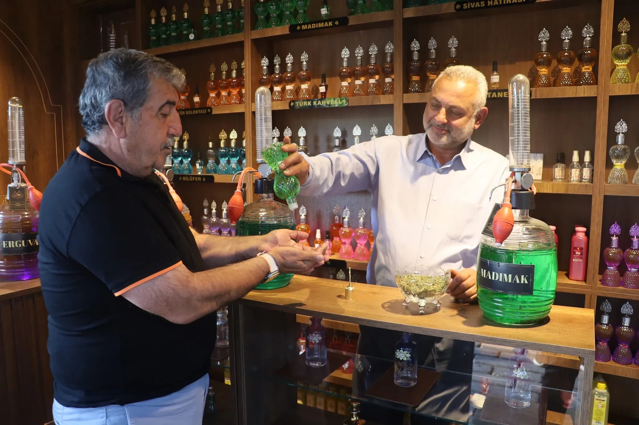 Sivas'ın Meşhur Madımağı Bu Kez Kolonya Oldu