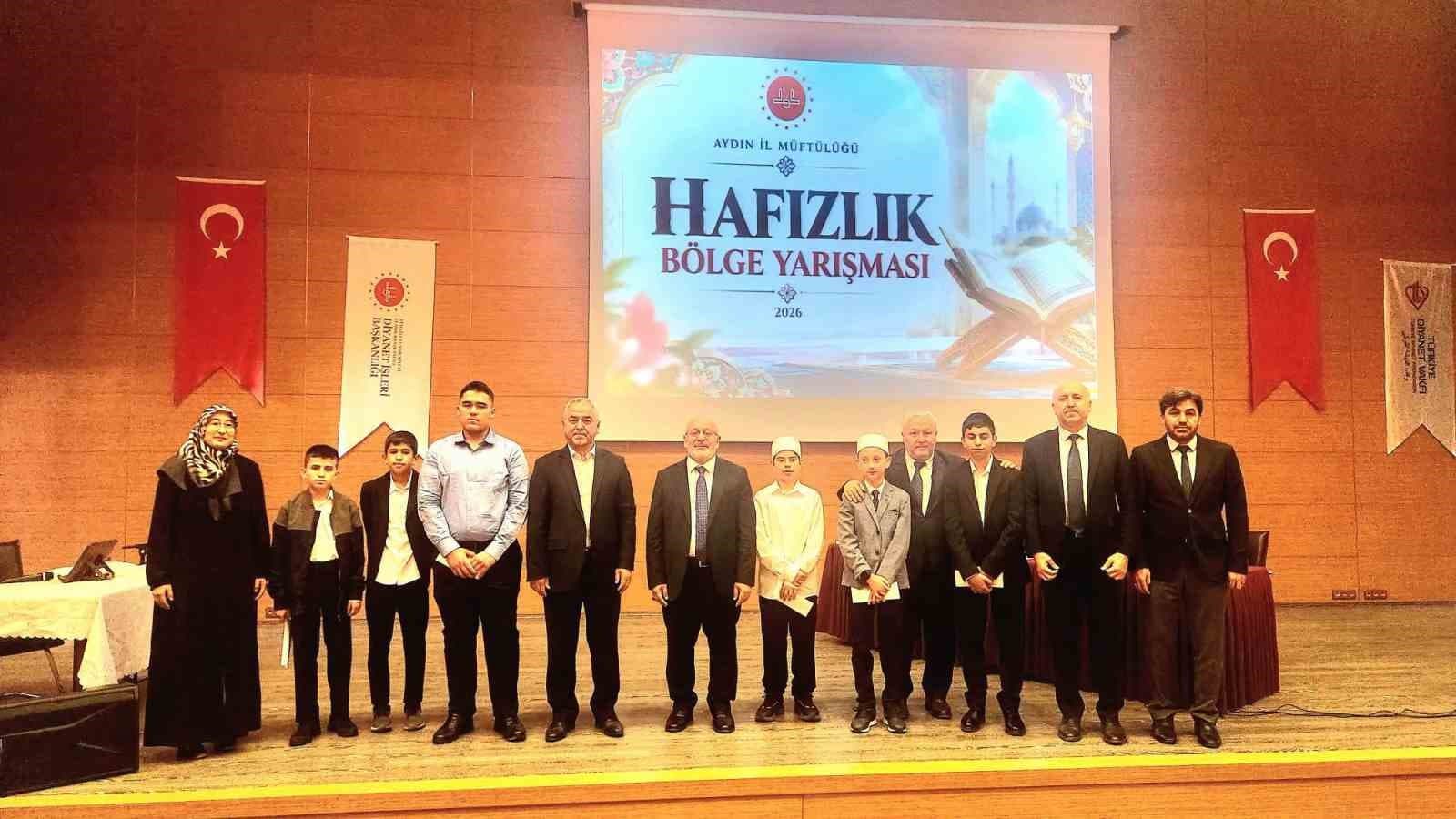 Hafızlık Bölge Yarışması'nın Şampiyonları Aydın'da Belirlendi