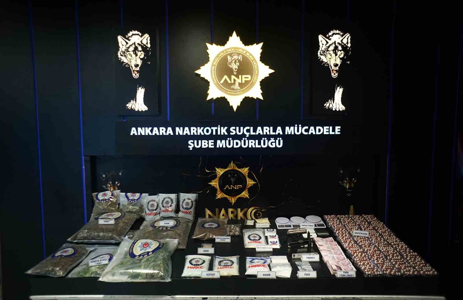 Ankara'da Uyuşturucu Operasyonu: 95 Gözaltı, 32 Tutuklama