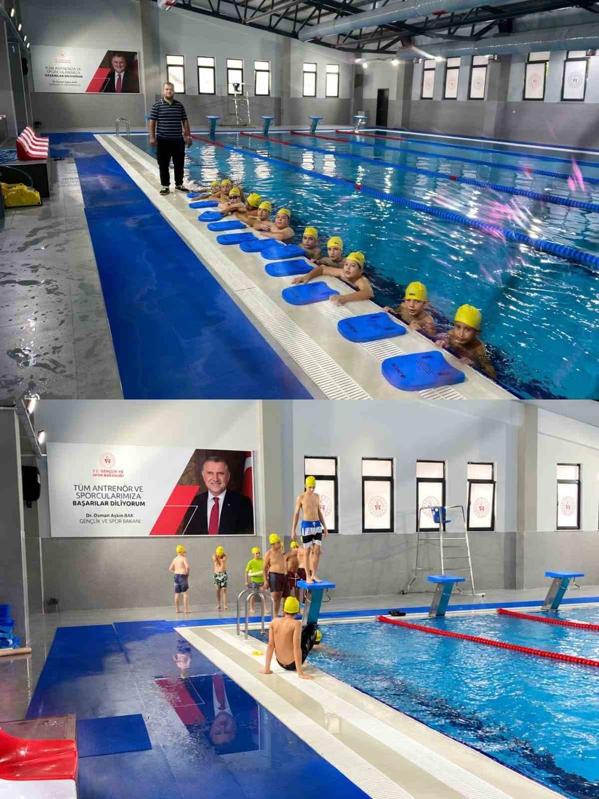 Burhaniye'de Hafızlık Öğrencileri Yüzme Etkinliğinde Buluştu