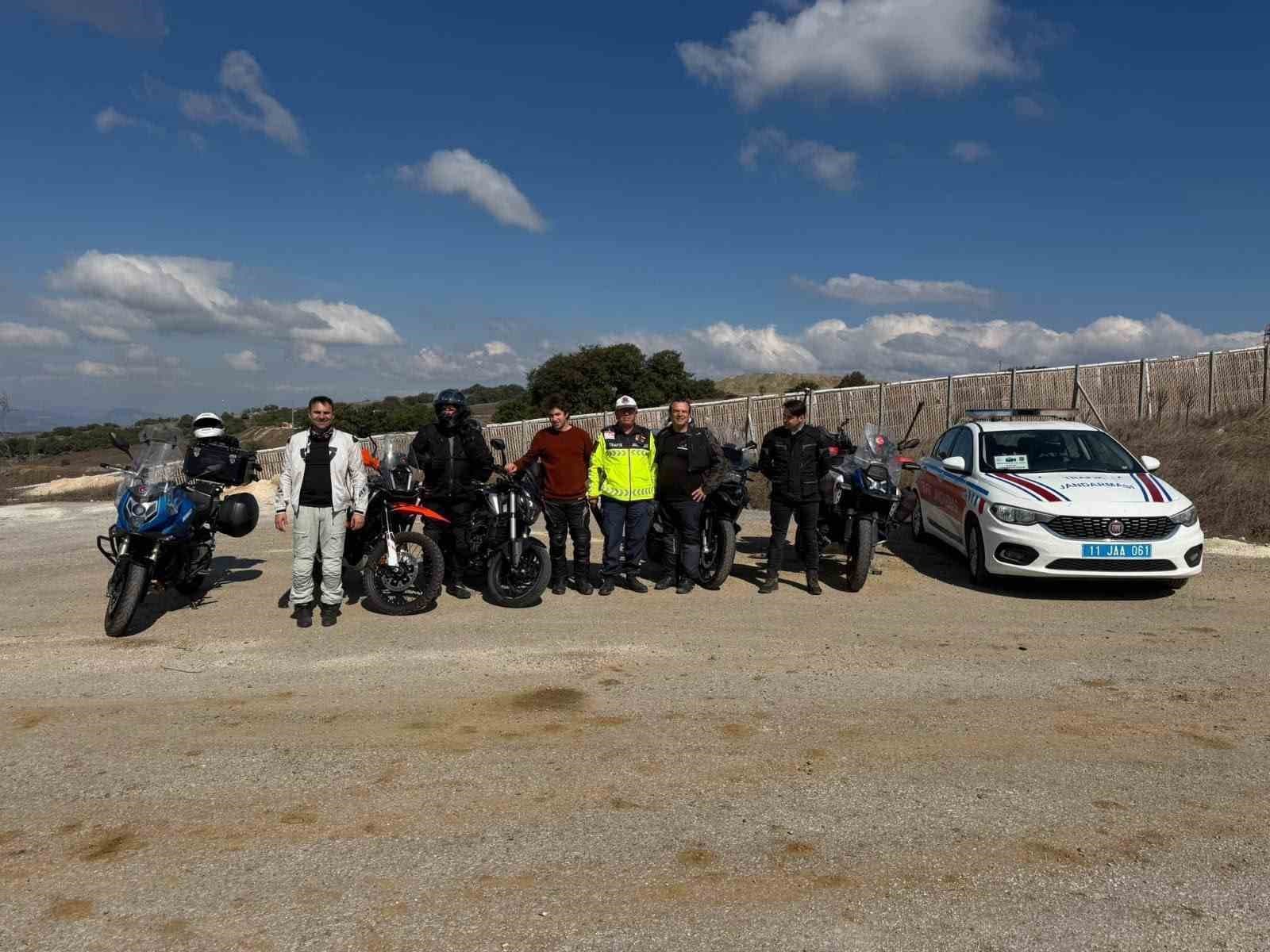 Bilecik'te Motosiklet Denetimleri: 2 Sürücüye Ceza