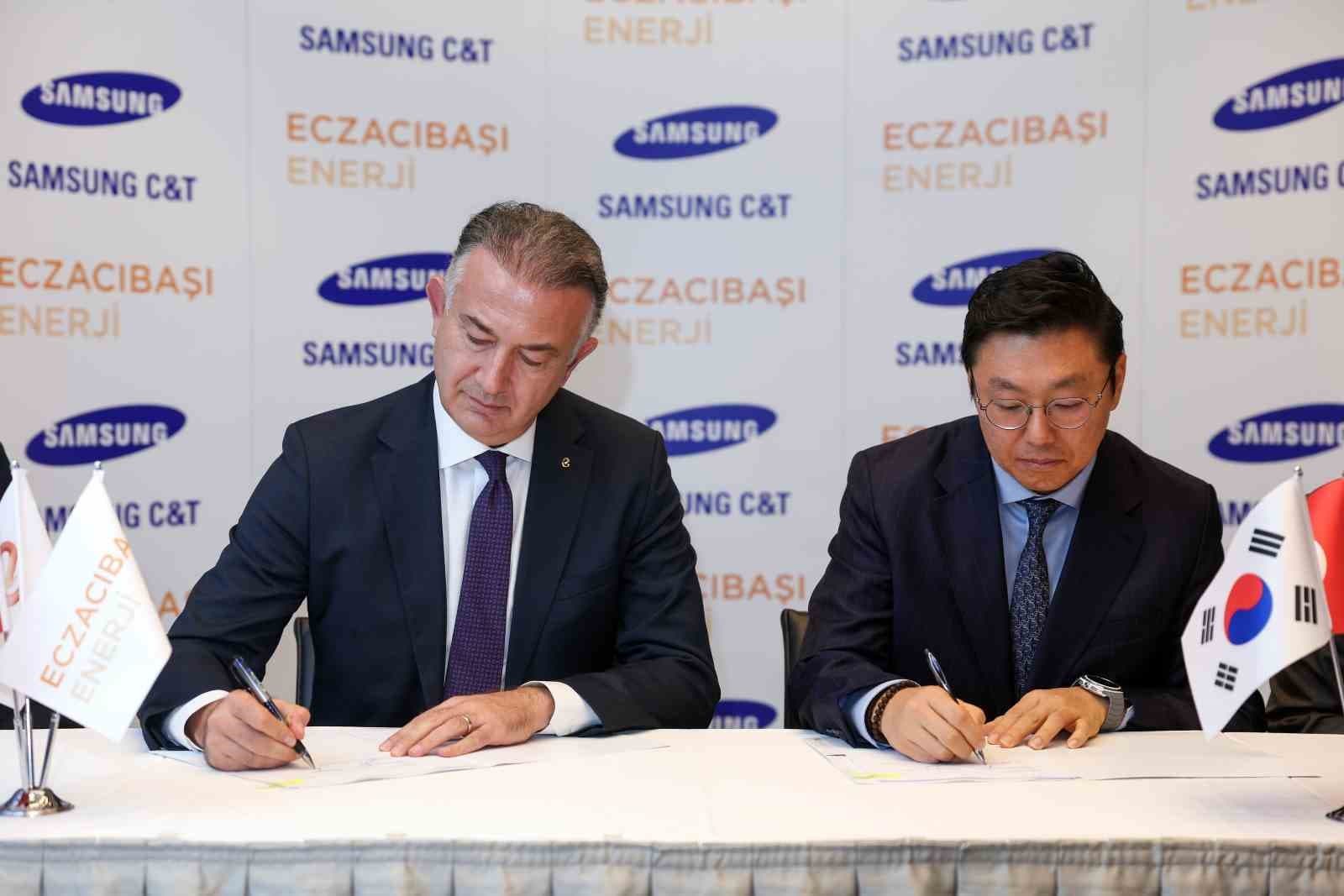 Eczacıbaşı Enerji Yatırımları ve Samsung C&T'den Yenilenebilir Enerji İş Birliği