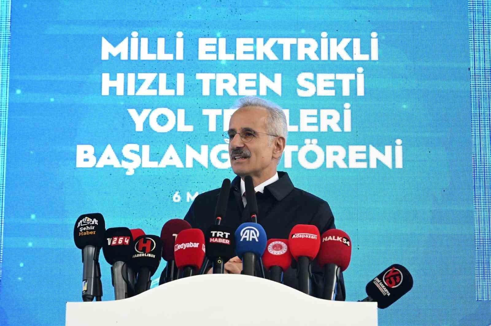 Milli Hızlı Tren'in İkinci Seti Üretim Aşamasında