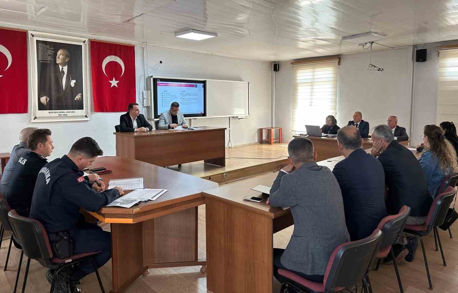 Sarıgöl'de Yeni Eğitim Yılı Öncesi Güvenlik Önlemleri Planlandı