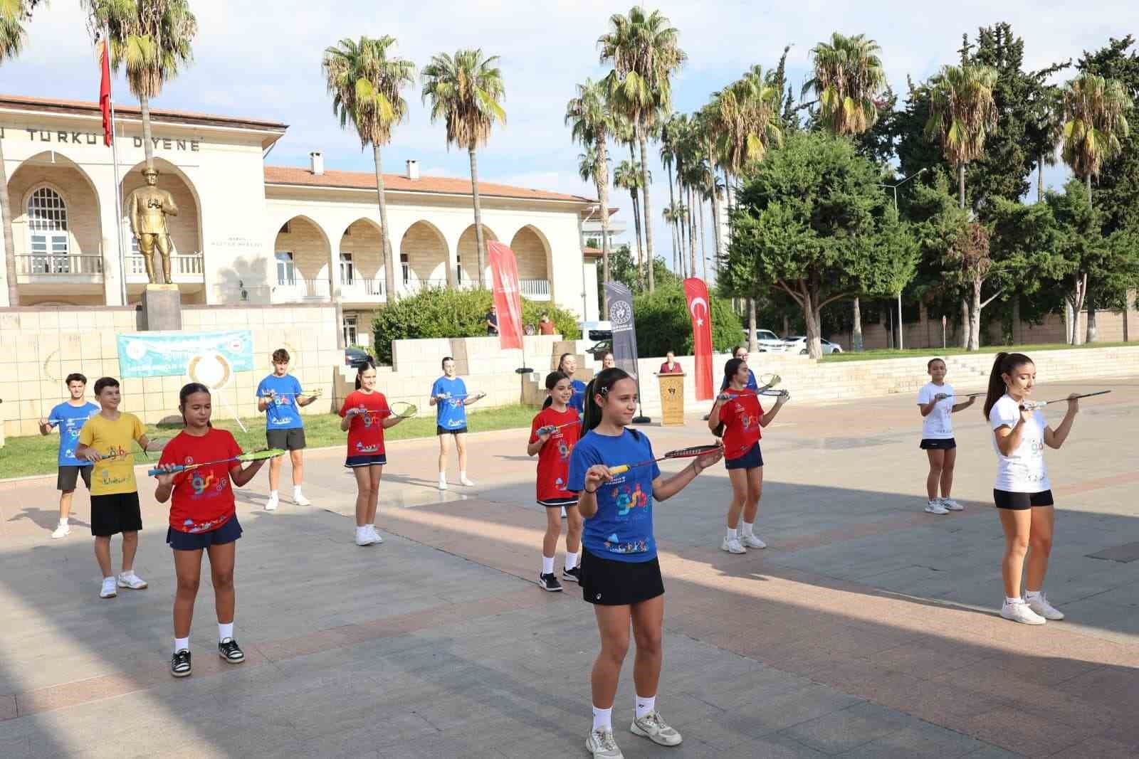 Mersin'de Amatör Spor Haftası Coşkusu Başladı