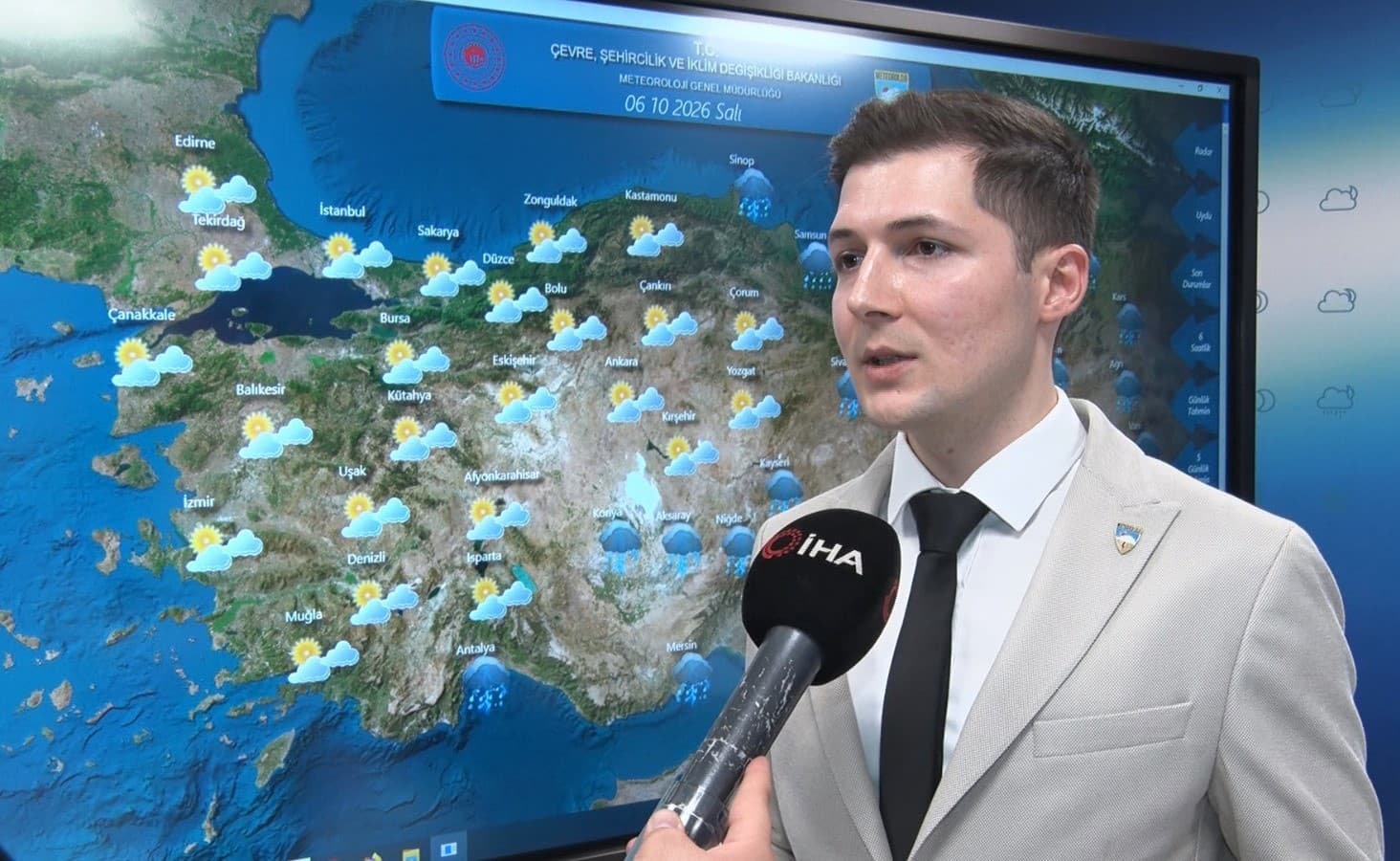 Hava Tahmin Uzmanı Dere: "Yurt genelinde hava sıcaklıkları mevsim normalleri seviyesine yükselecek"