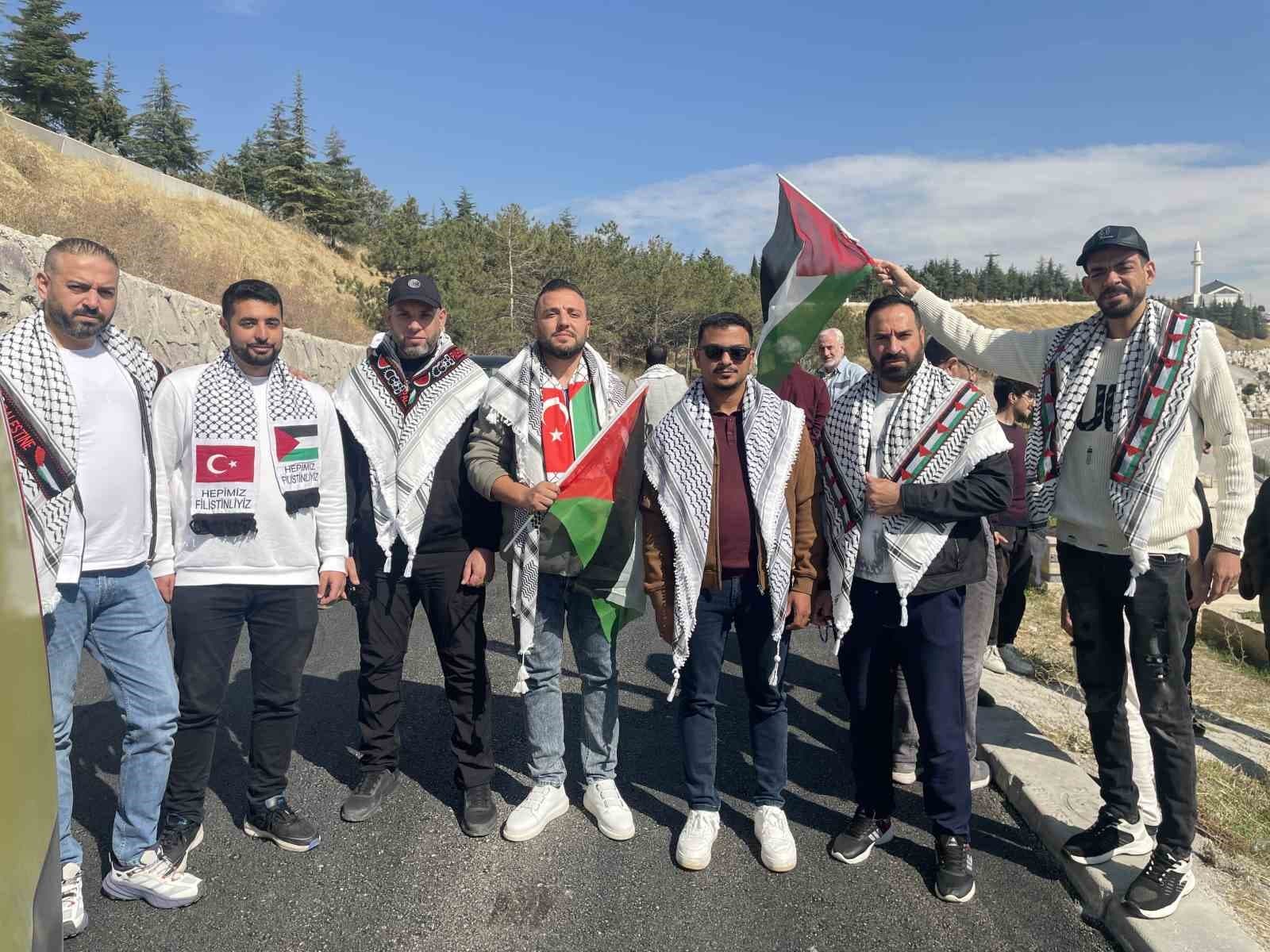 Ankara'da Gazze Şehitleri İçin Anma Töreni Düzenlendi