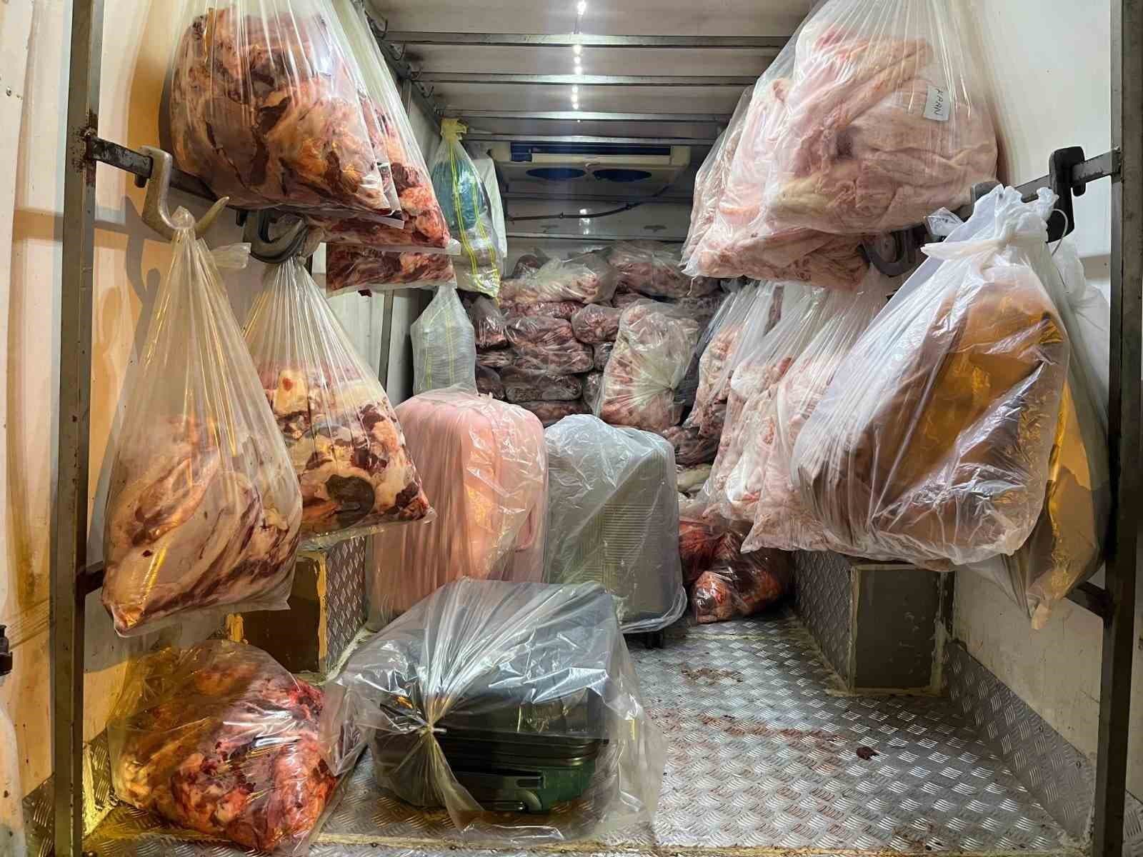 Sapanca'da Otoyol Kontrolünde 2 Ton 809 Kilo Kaçak Et Yakalandı