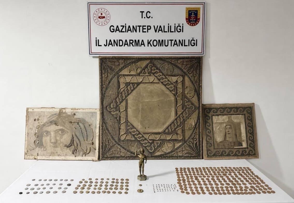 Gaziantep'te Sahte Tarihi Eser Operasyonu: 1 Kişi Yakalandı