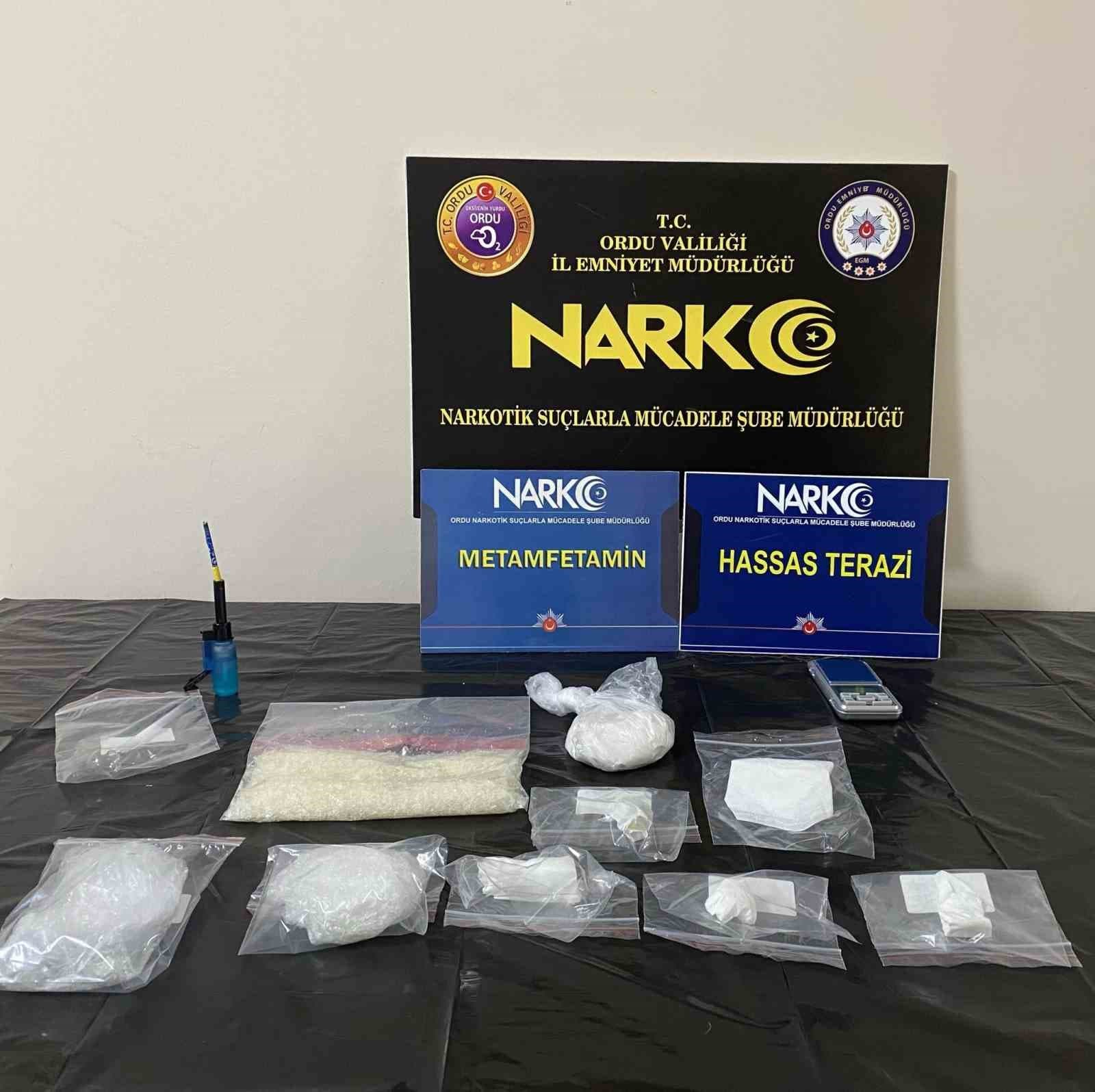 Ordu'da Narkotik Operasyonu: Bir Kişi Tutuklandı