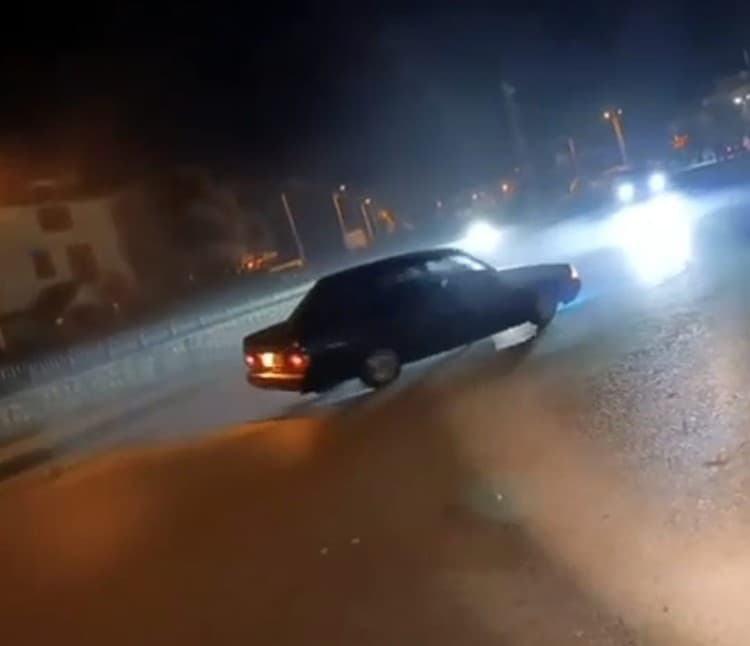 Sakarya'da Drift Yapan Sürücüye Ağır Para Cezası
