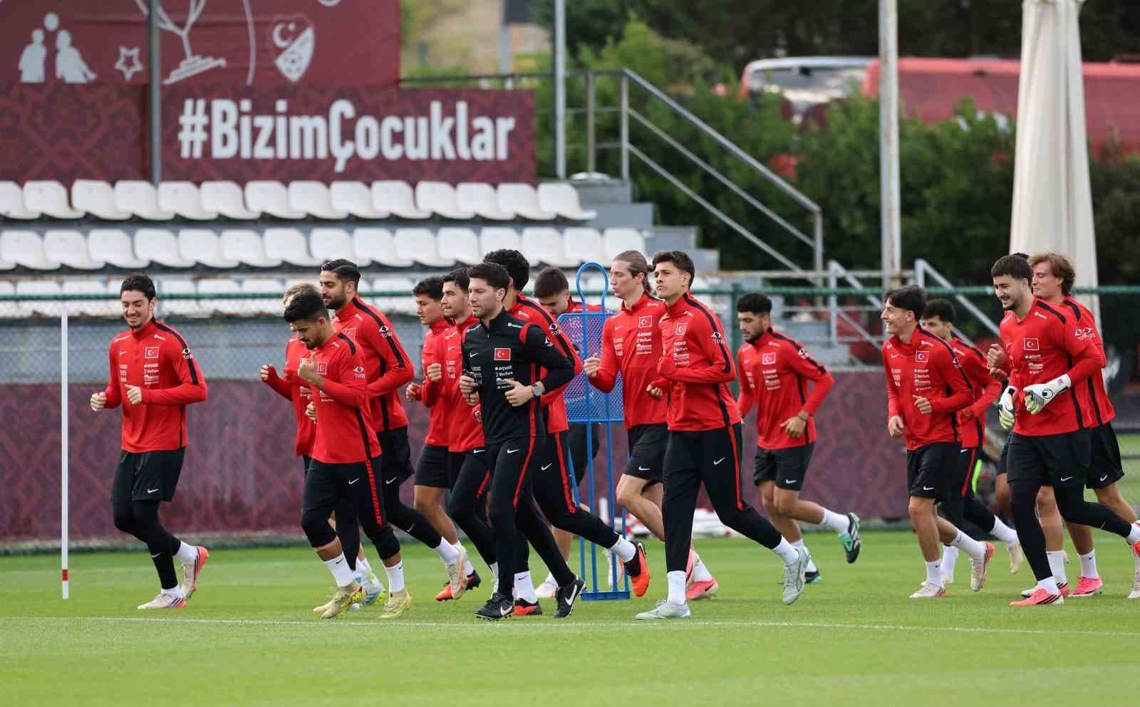 Ümit Milli Takım, Macaristan Karşılaşması Öncesi Hazırlıklarını Bitirdi
