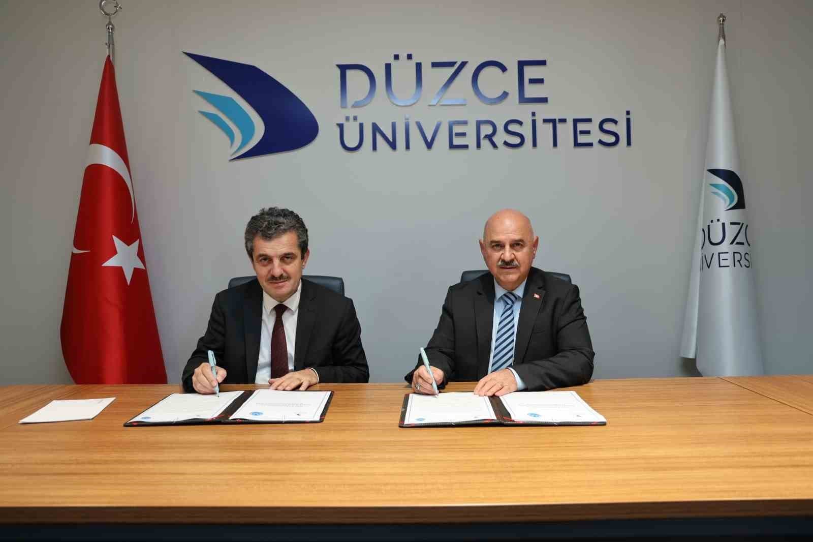 Düzce Üniversitesi ve İl Müftülüğü Arasında İş Birliği Protokolü