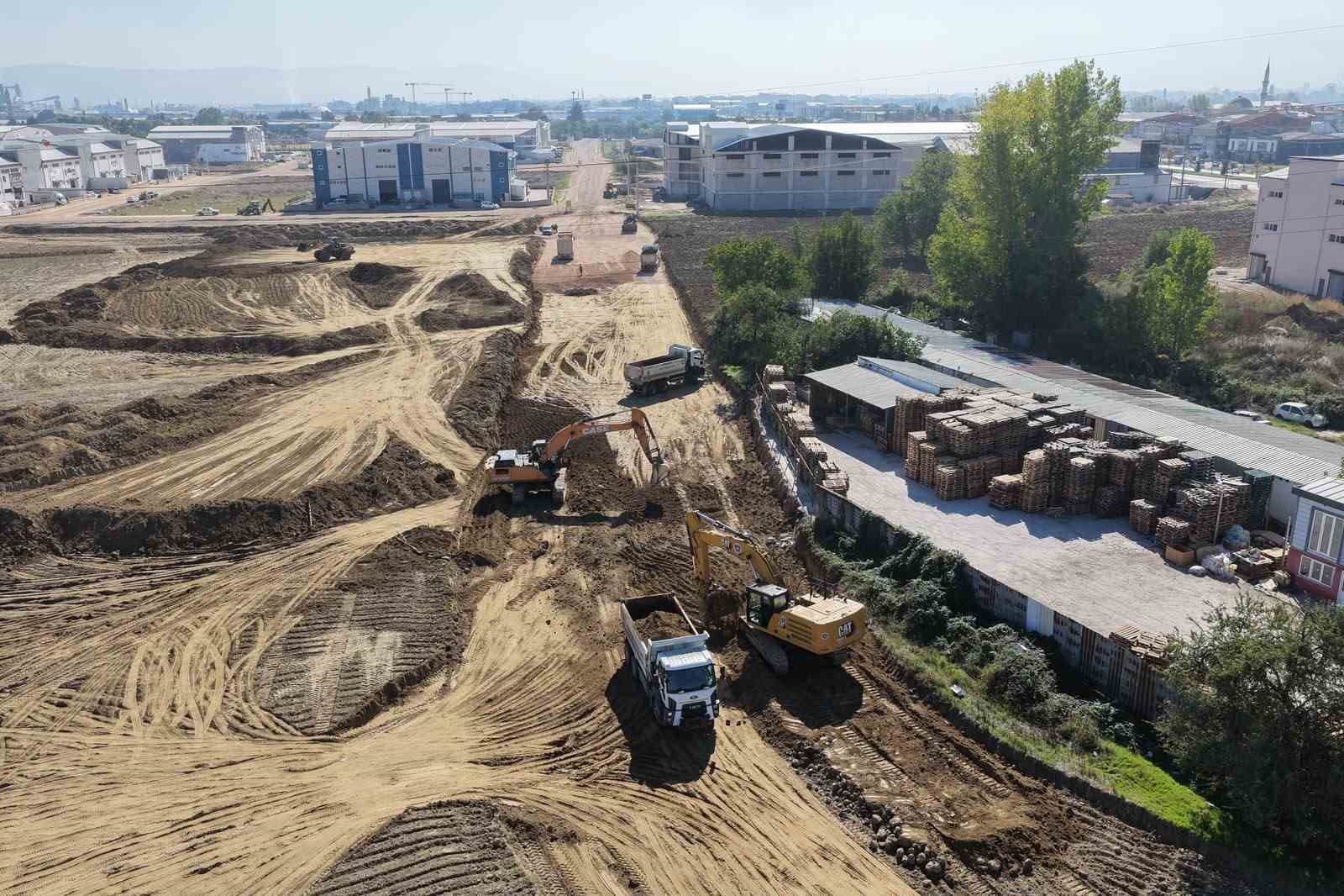İnegöl'e 7 Kilometrelik Yeni İmar Yolu Kazandırılıyor
