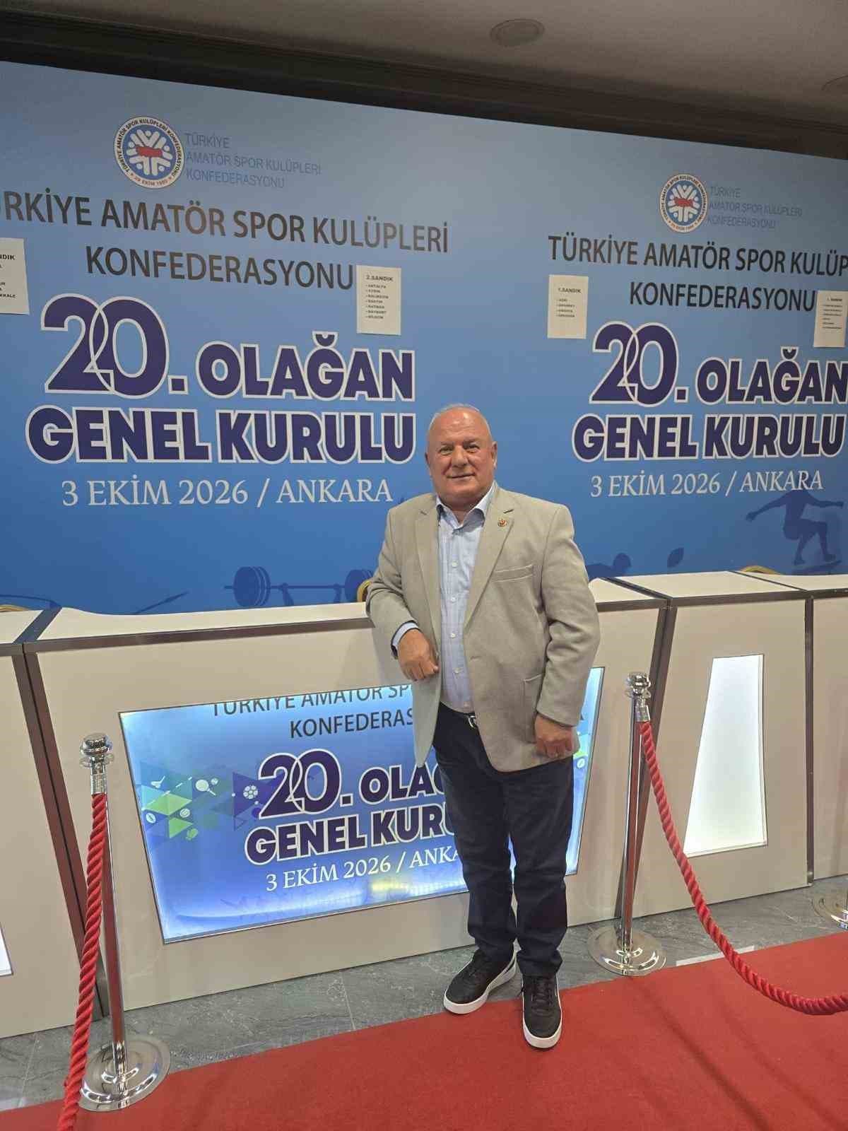 Bilecik ASKF Başkanı Nusret Tosun, TASKK Disiplin Kurulu'na Seçildi