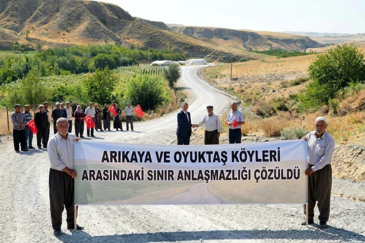 Batman'da Yıllardır Süren Köy Sınırı Anlaşmazlığına Son Verildi