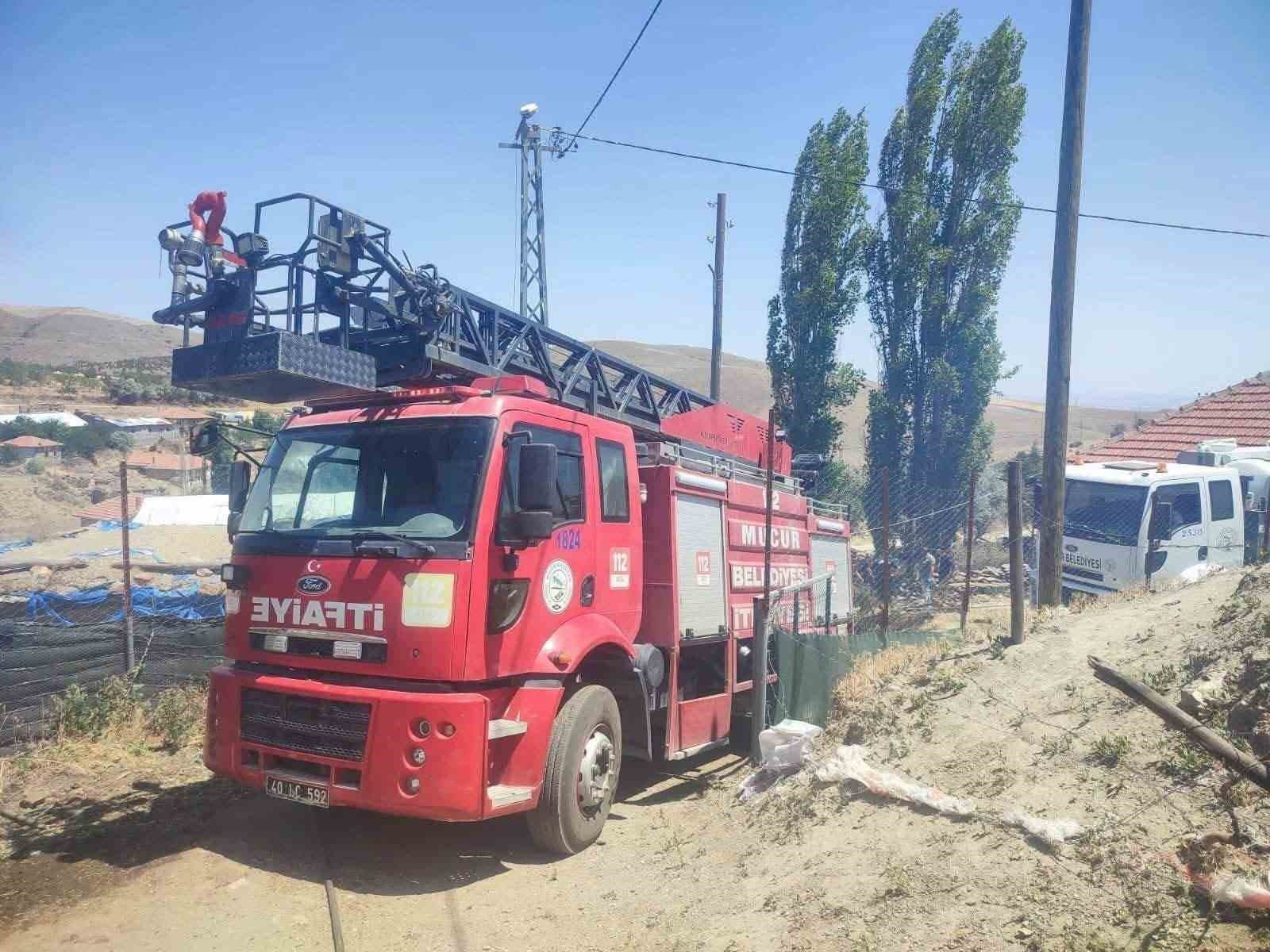Mucur'da Ev Yangınında Yaşlı Kadın Yaşamını Yitirdi