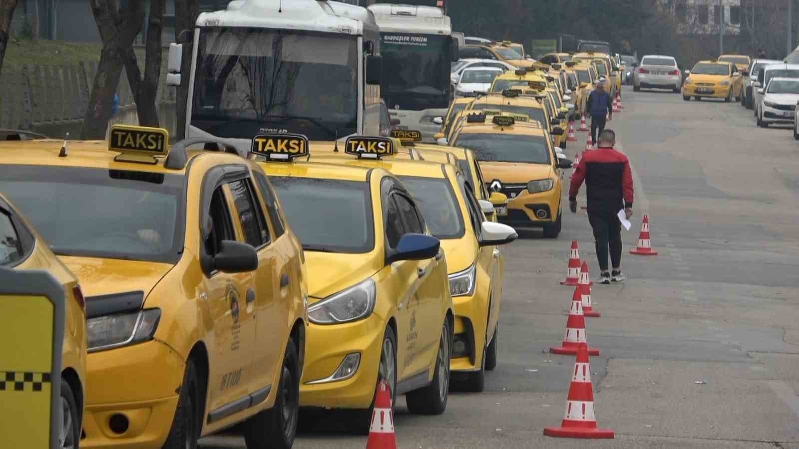 Bursa'da Yeni Taksi Tarifesi Pazar Günü Yürürlüğe Giriyor