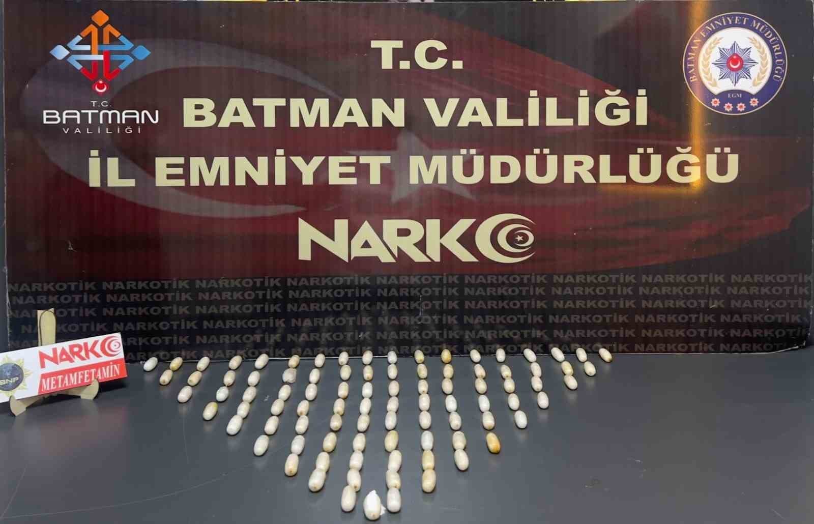 Batman'da Midesinde Uyuşturucuyla Yakalanan Yabancı Uyruklu Şahıs Tutuklandı