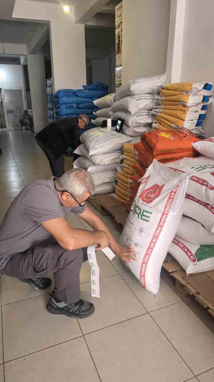 Çanakkale'de Gübrelerde DNA Barkod ve Bandrol Denetimi Yapıldı
