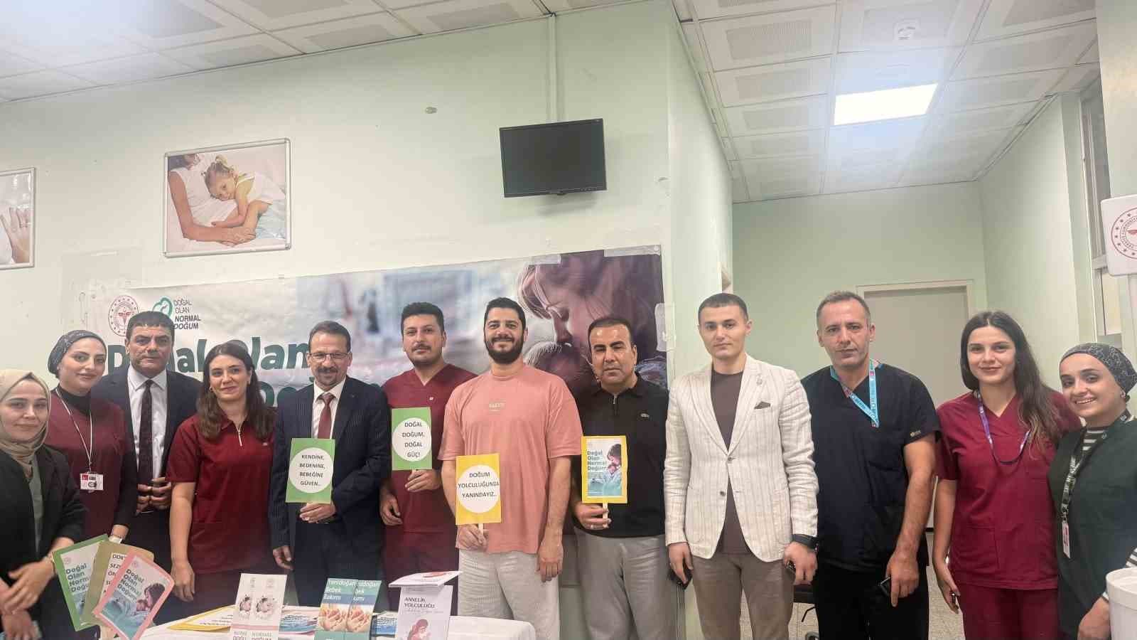 Cizre'de Anne Adaylarına Normal Doğumun Önemi Anlatıldı