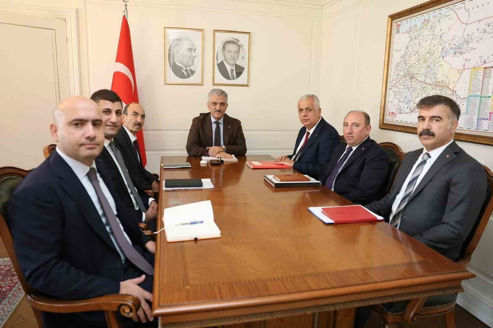 Düzce'deki Projeler ve Planlamalar Masaya Yatırıldı