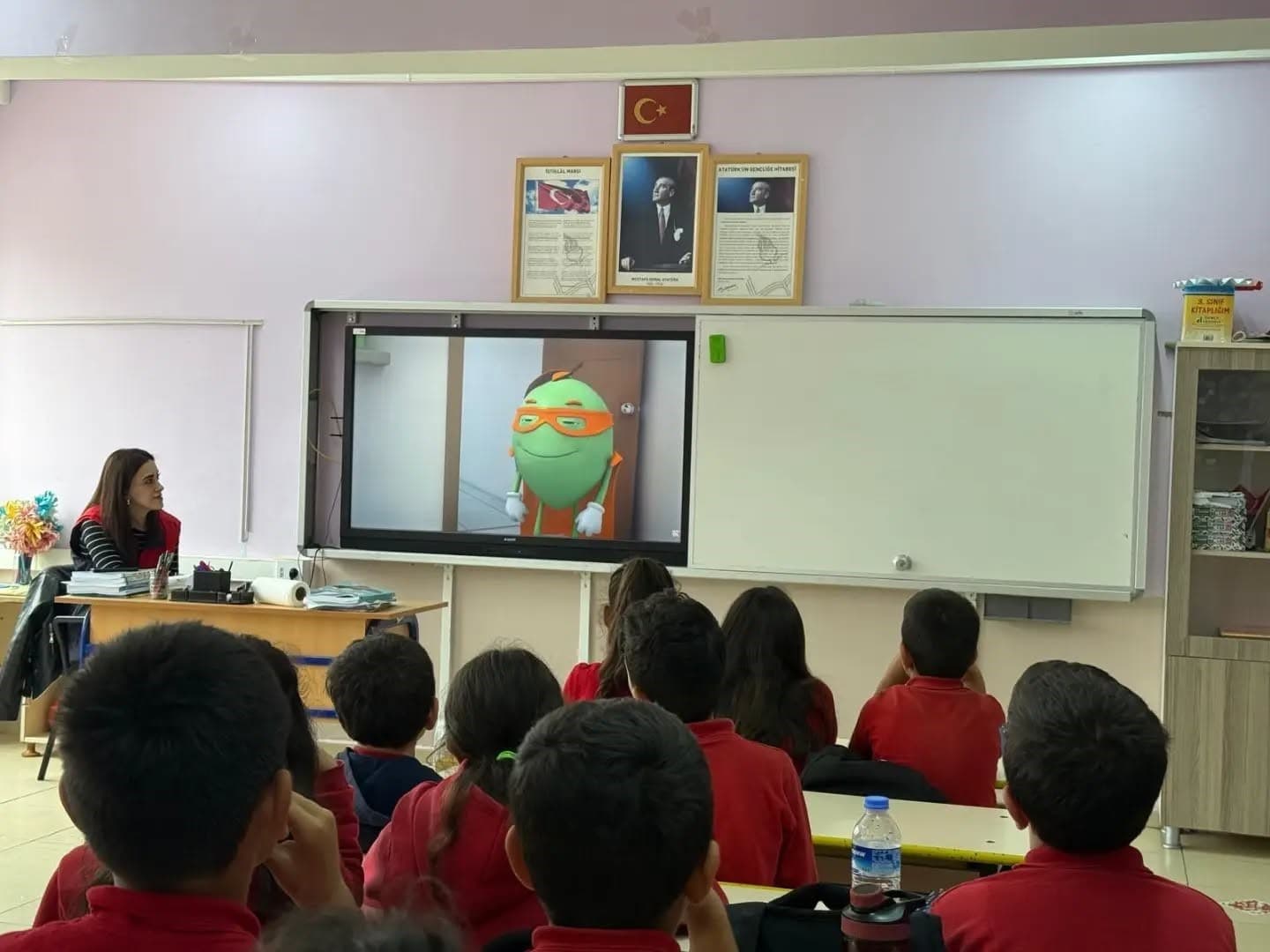 Alacakaya'da Öğrencilere Gıda İsrafı Eğitimi Verildi