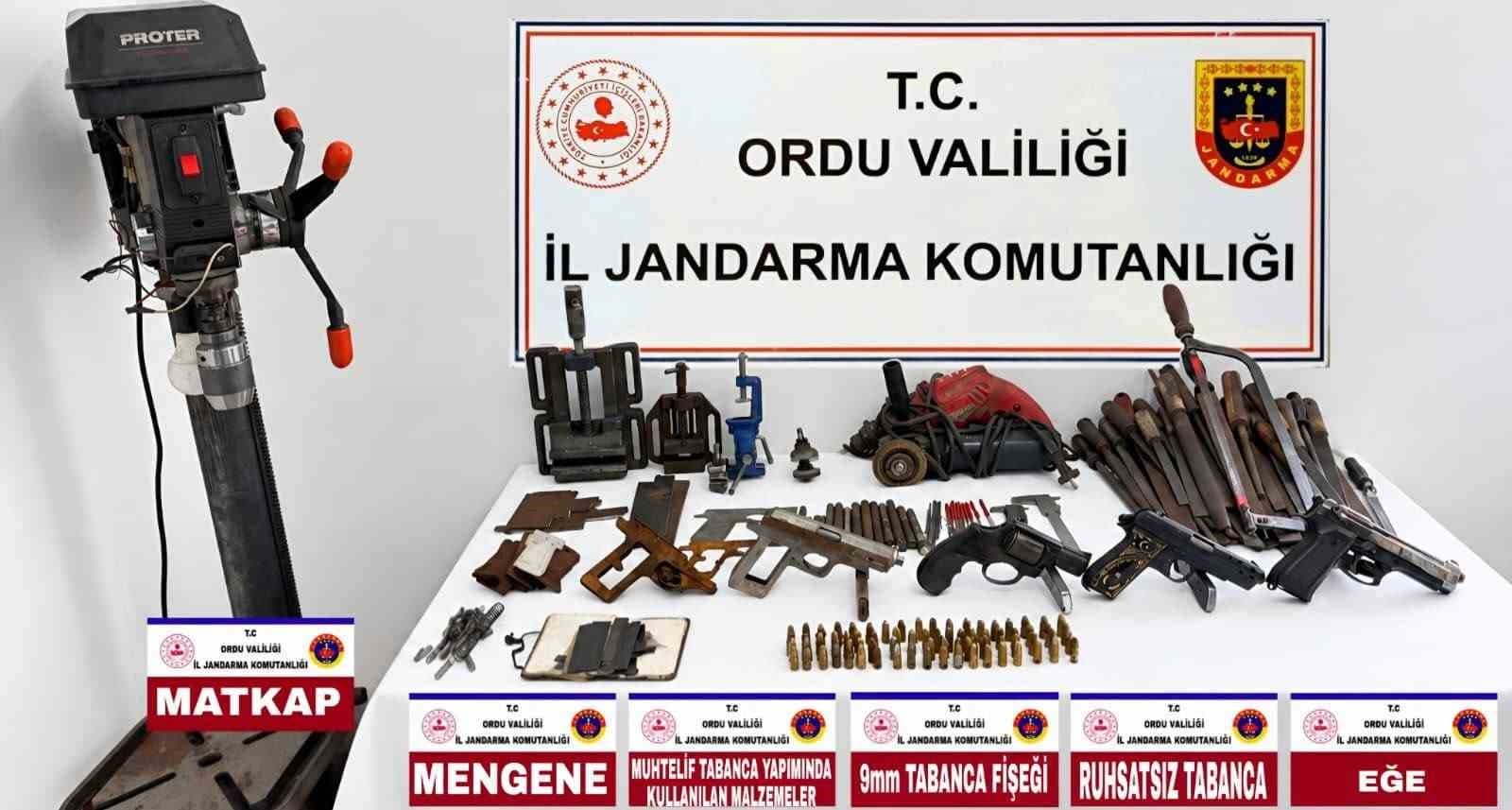 Ordu'da Silah Operasyonu: 2 Kişi Tutuklandı