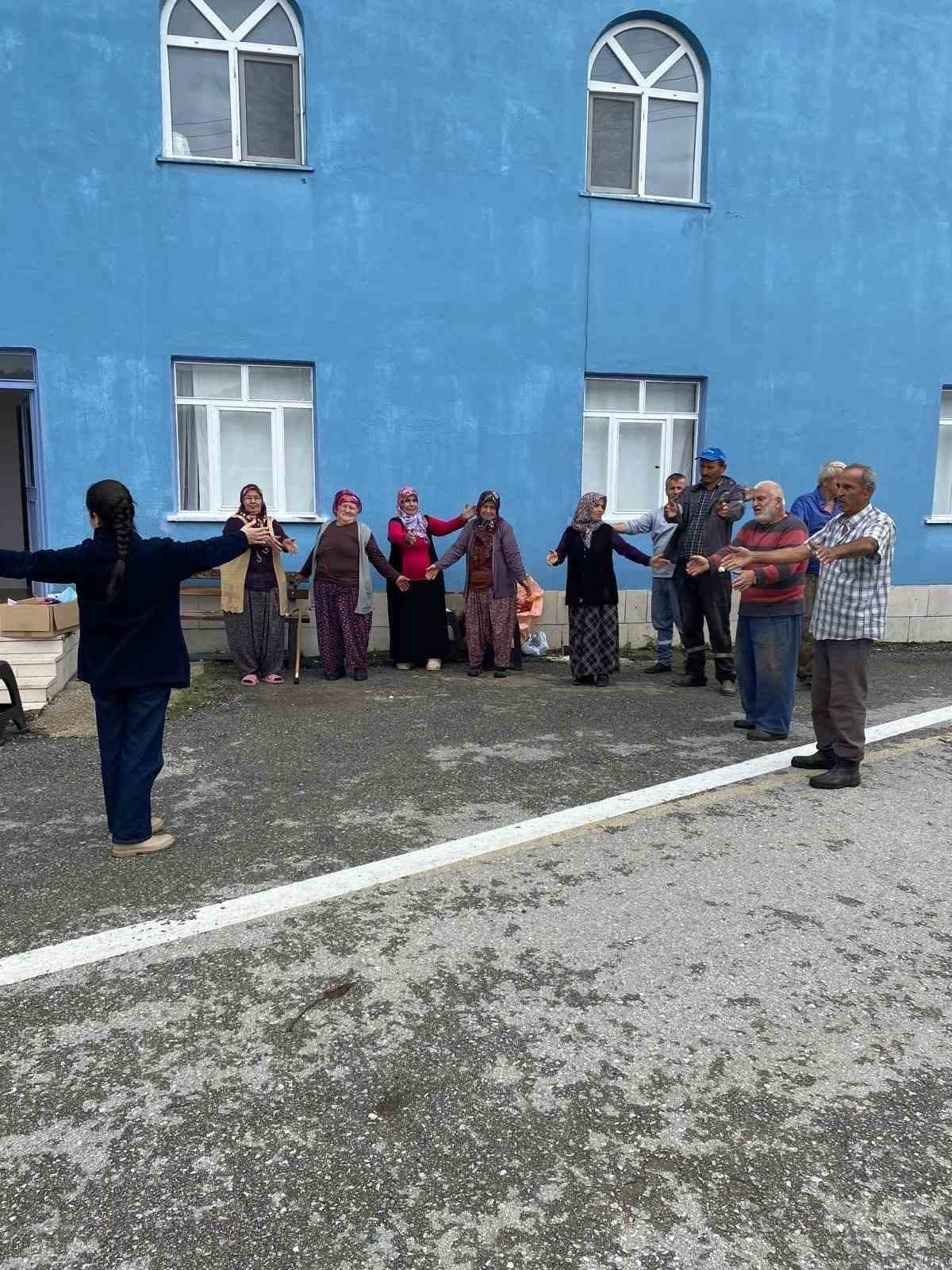Yığılca'da 60 Yaş Üstü Vatandaşlara Sağlıklı Yaşam Desteği