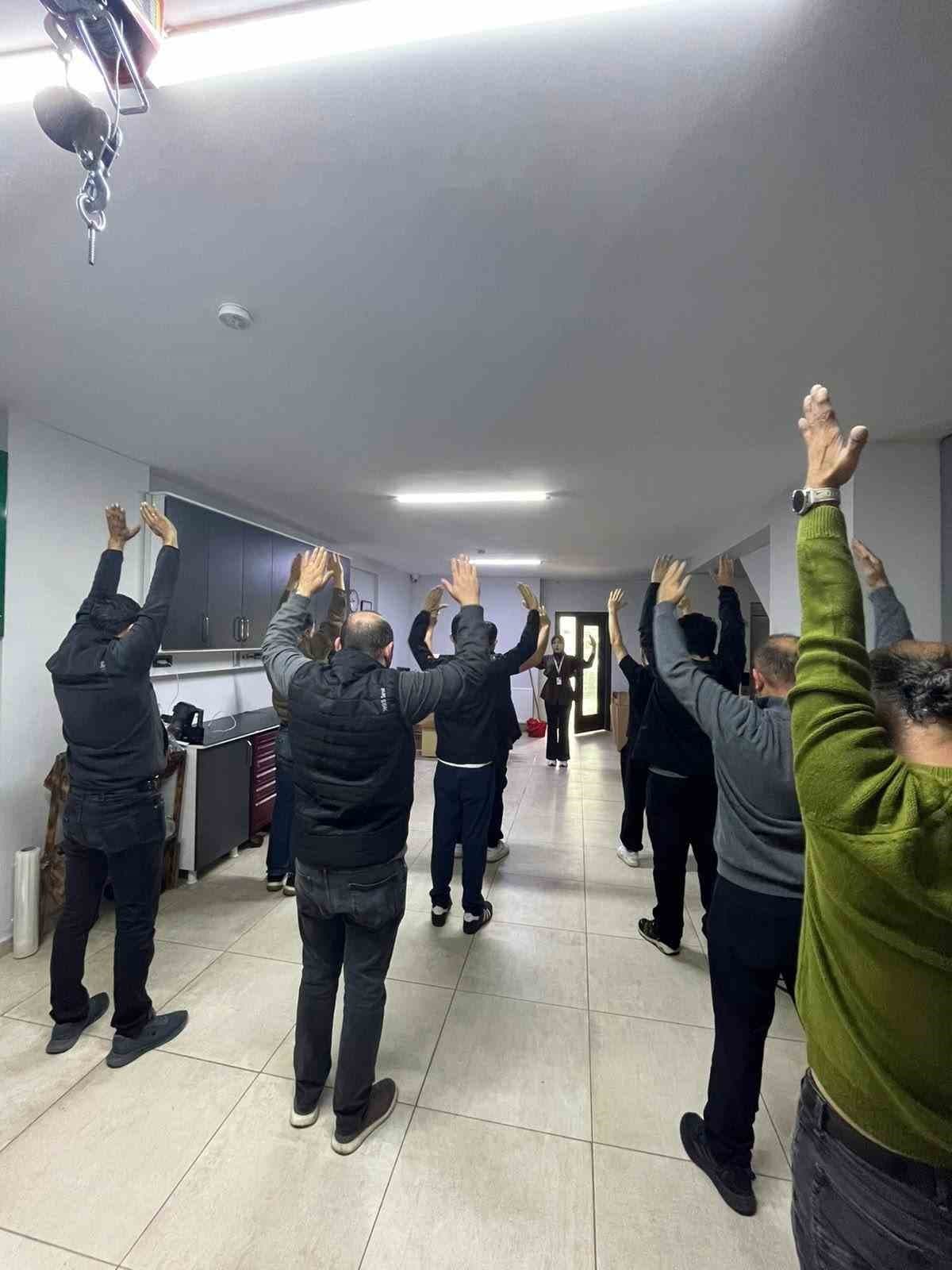 Akçakoca Esnafına Hareketli Yaşam Eğitimi