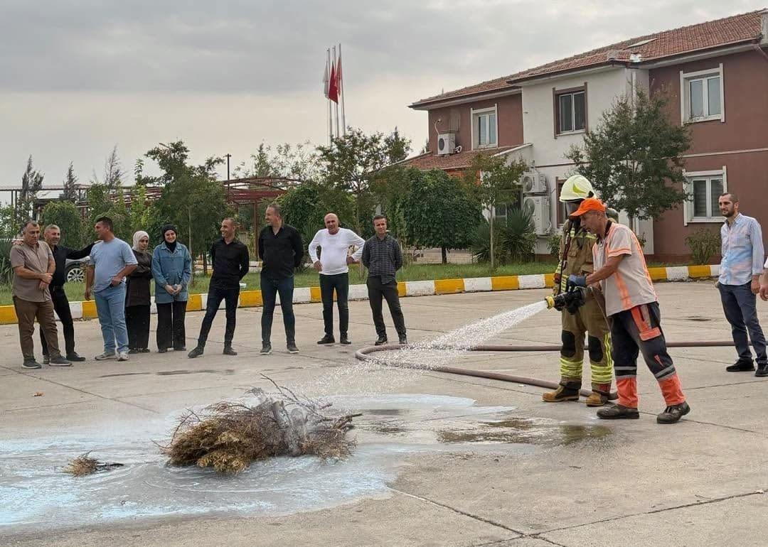 Karayolları Personeline Yangın ve Tahliye Eğitimi Verildi